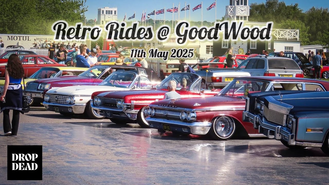 RETRO RIDES @ GOODWOOD 11th MAY 2025 WITH THE LAY N PLAY TEAM
