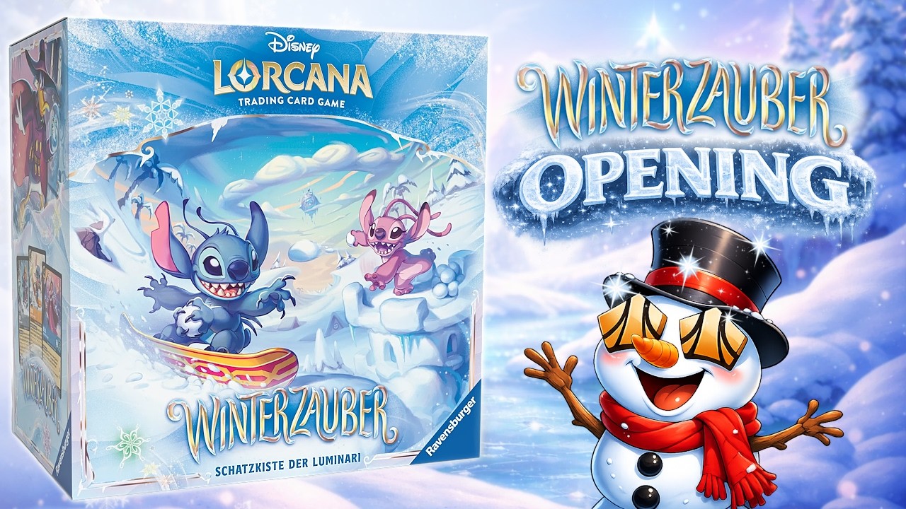 ❄️ 4 HITS in 8 BOOSTERN! | DISNEY LORCANA: Winterzauber TROVE