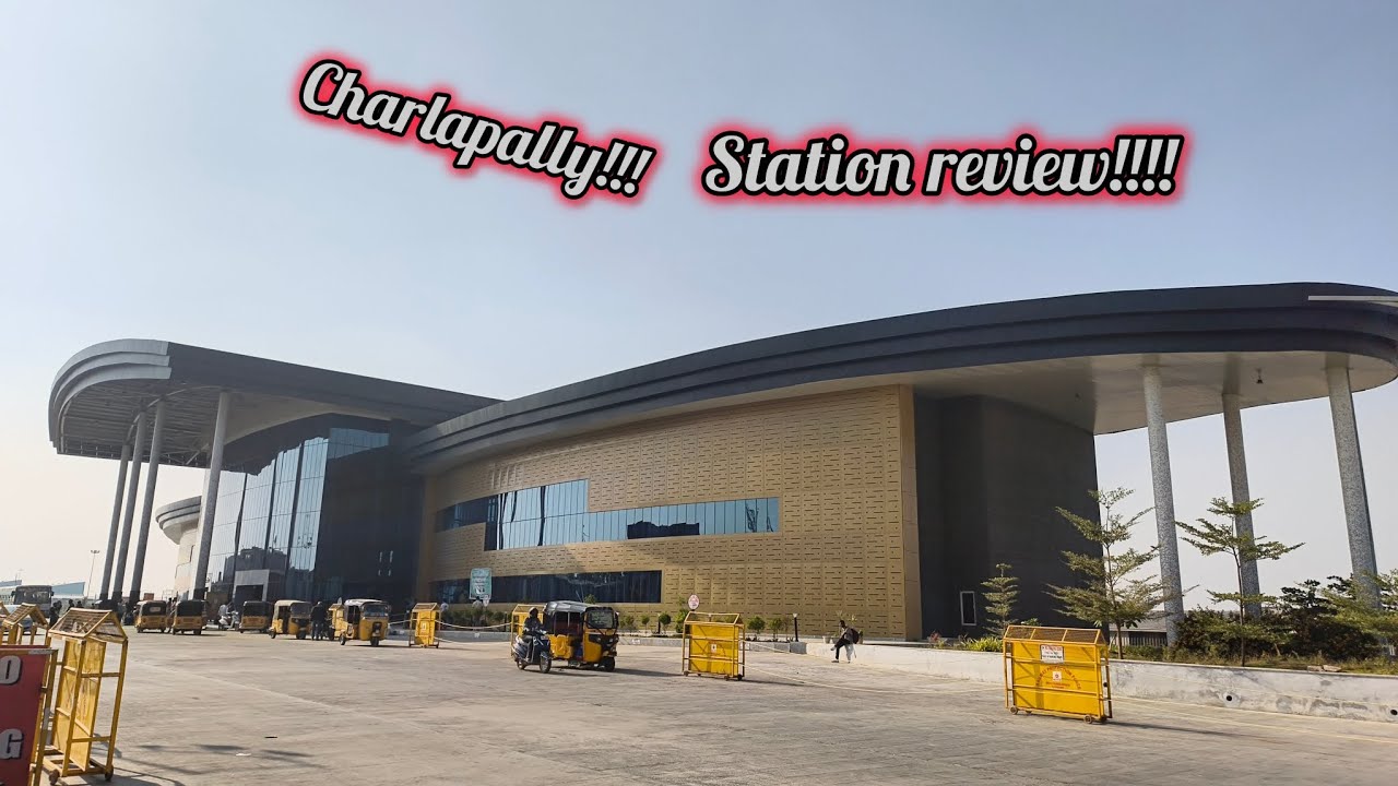 Reviewing Charlapally station- IT WAS AMAZING!!!