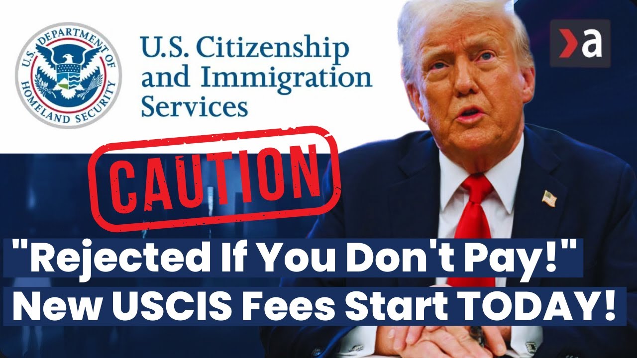 USCIS New Fees 2025: Asylum, Work Permit and TPS Now Cost Hundreds&mdash;No Waivers Allowed!