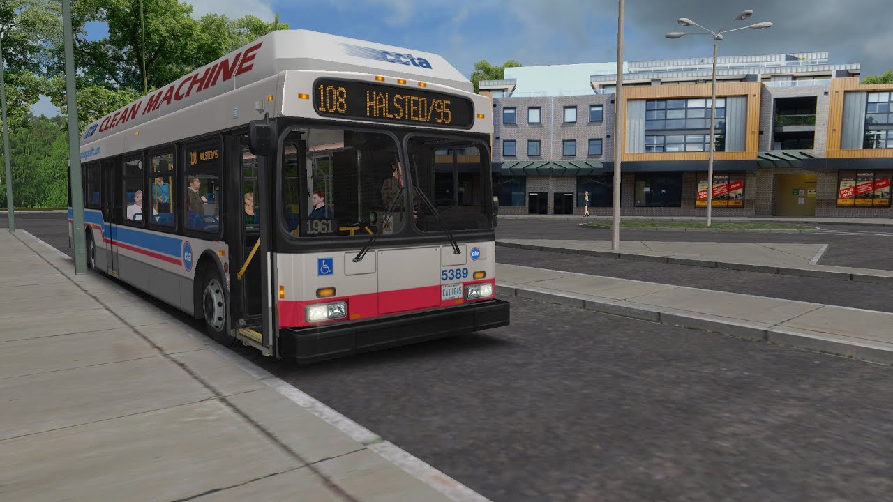 OMSI 2 | Chicago (Midwestern Edition) | Route 108: 127th & Halsted - 95th Redline Station
