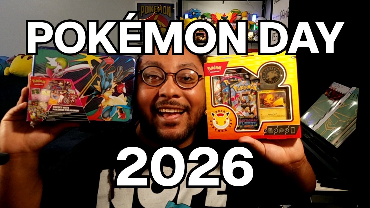 Pokémon Day 2026 Collection Box and Mega Evolution Collector's Chest Opening!