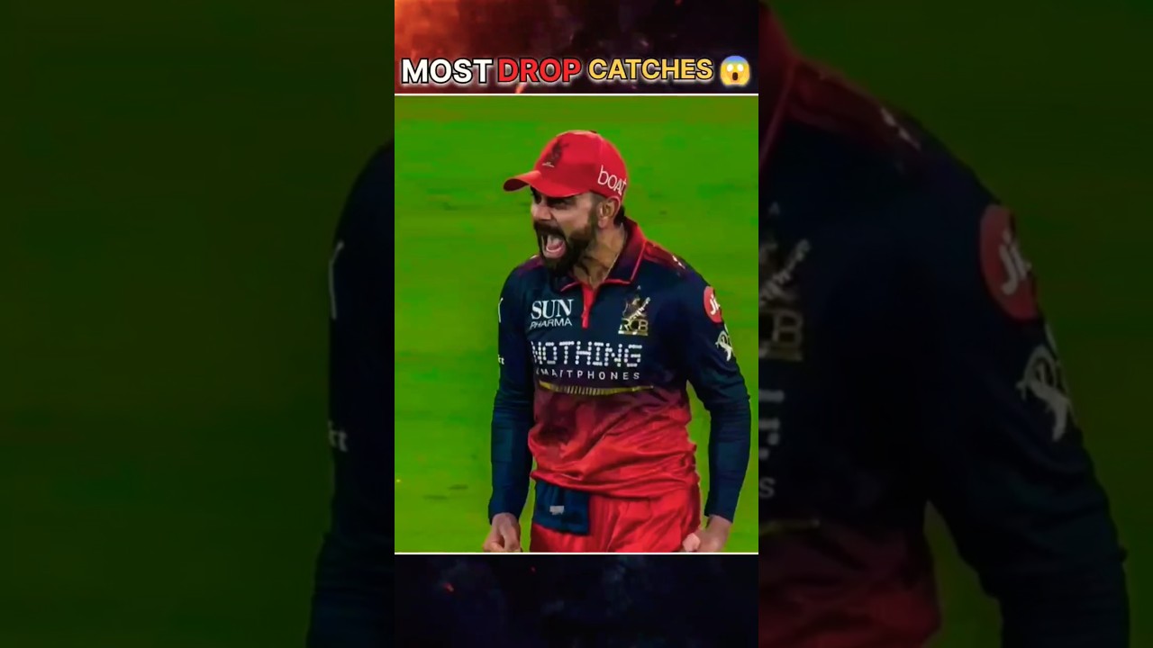 😨IPL's Most Dropped Catches 😳🔥#shorts