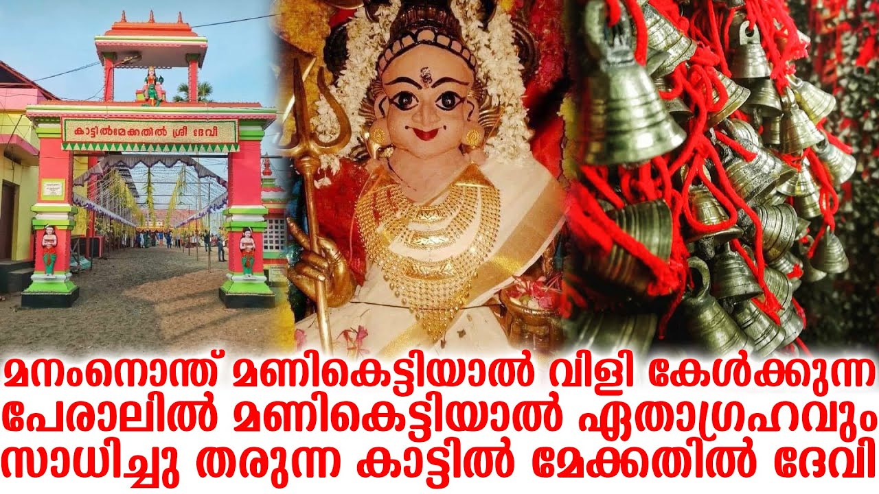 മനംനൊന്ത് മണികെട്ടിയാല്‍ വിളി കേള്‍ക്കുന്ന കാട്ടിലമ്മ | Significance Of Kattil Mekkathil Devi Temple