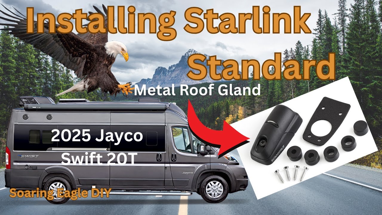 Starlink Gen-3 Standard Installation Jayco Swift 20T