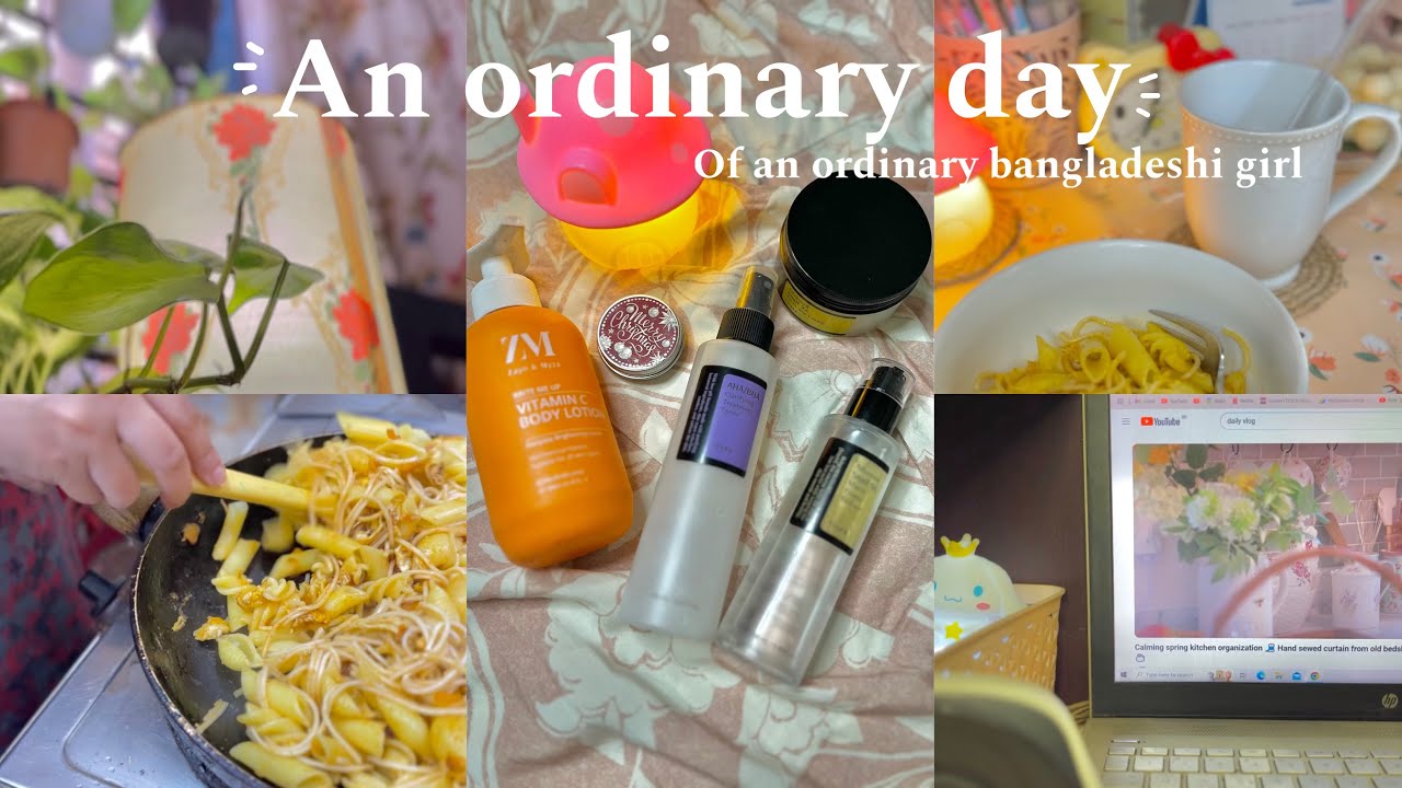 (Whole day vlog) An ordinary day of a Bangladeshi girl 🌷 apparently afrin🍃