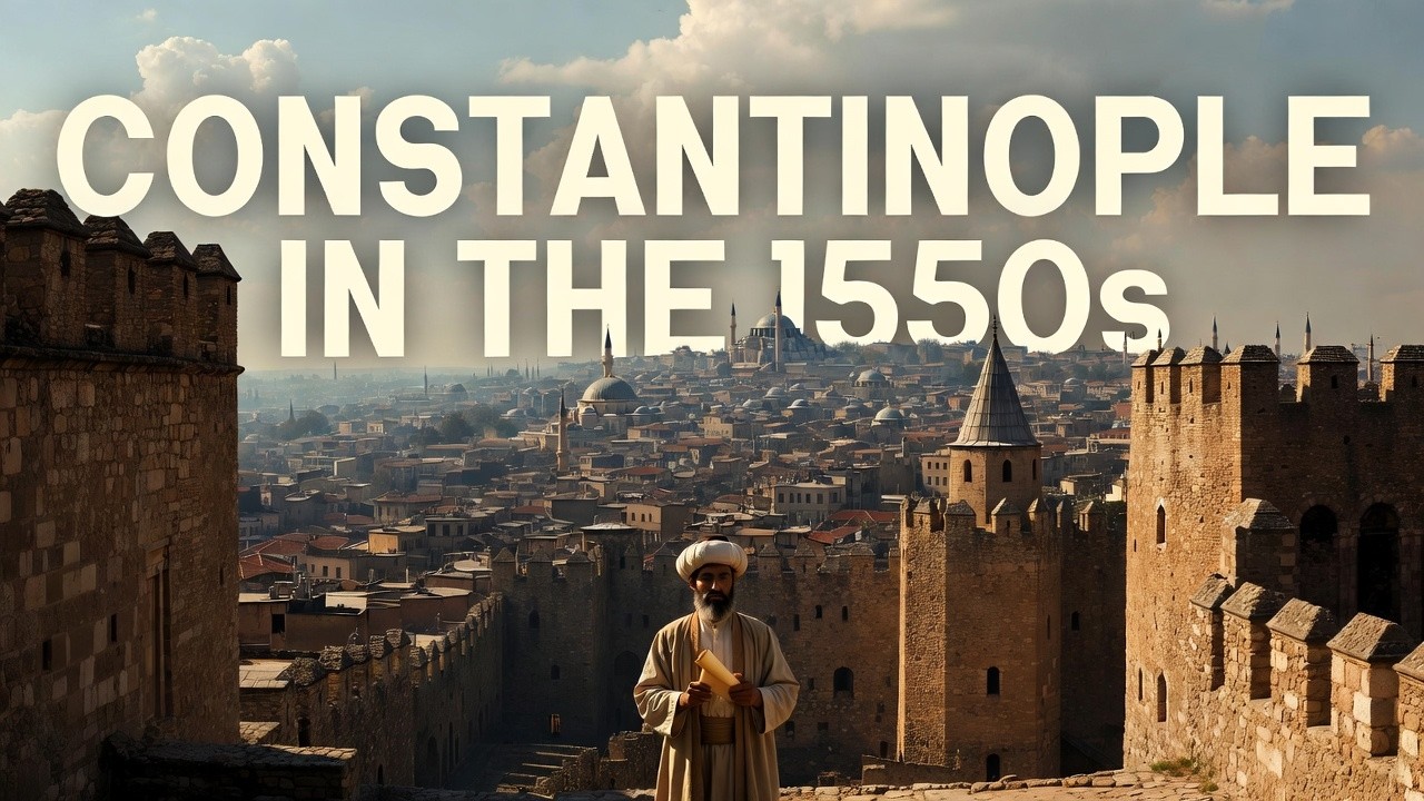 Constantinople in the 1550s  - Ottoman Empire (AI Reconstruction)