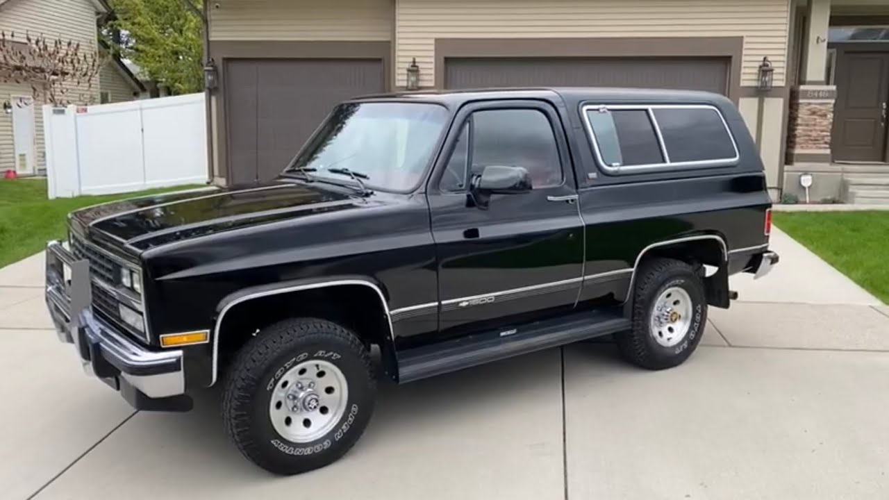 77k Mile 1991 Chevrolet Blazer Walk-Around/Ride-Along