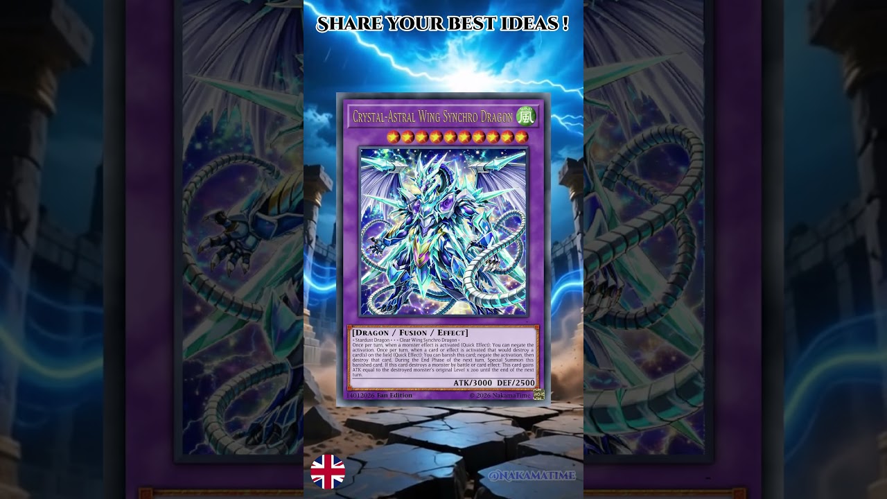 Crystal Astral Wing Synchro Dragon 