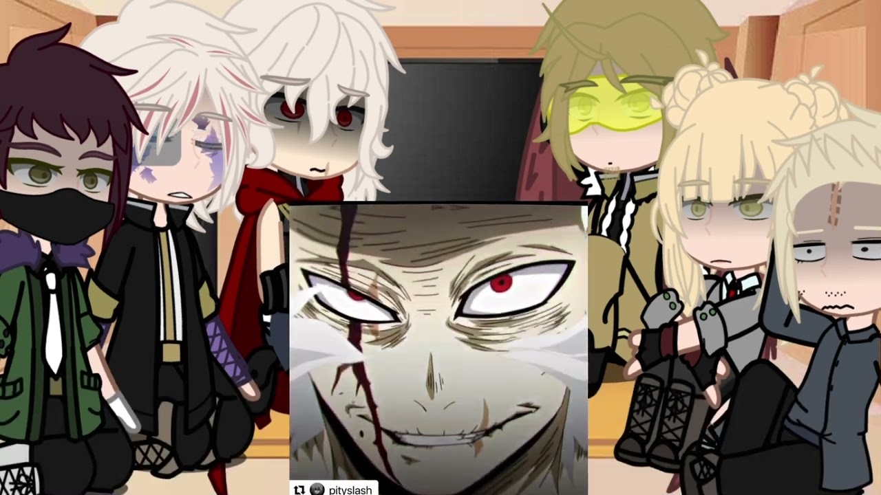 Mha villains, Heor AU react to og+hawks || Gacha reaction || !!Spoilers!! || part 1/?