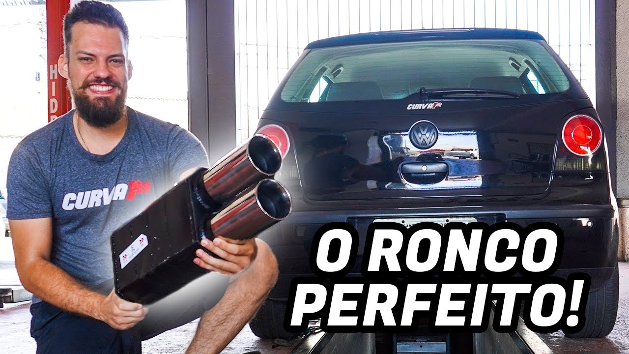 Transformei meu VW Polo em um Subaru com esse Abafador Mágico!