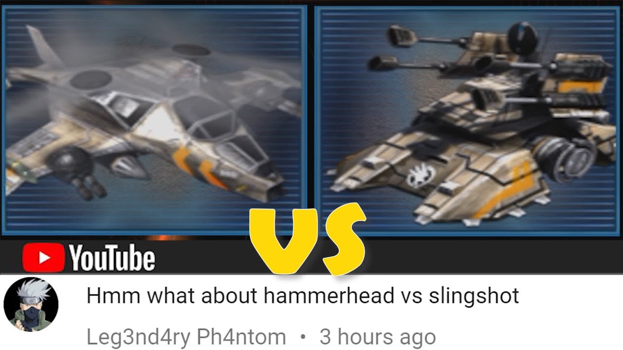 GDI Hammerhead vs GDI Slingshot