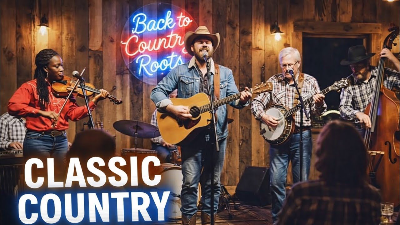 Classic Country Roots Music 🎸 Banjo & Fiddle | Warm Barroom Session