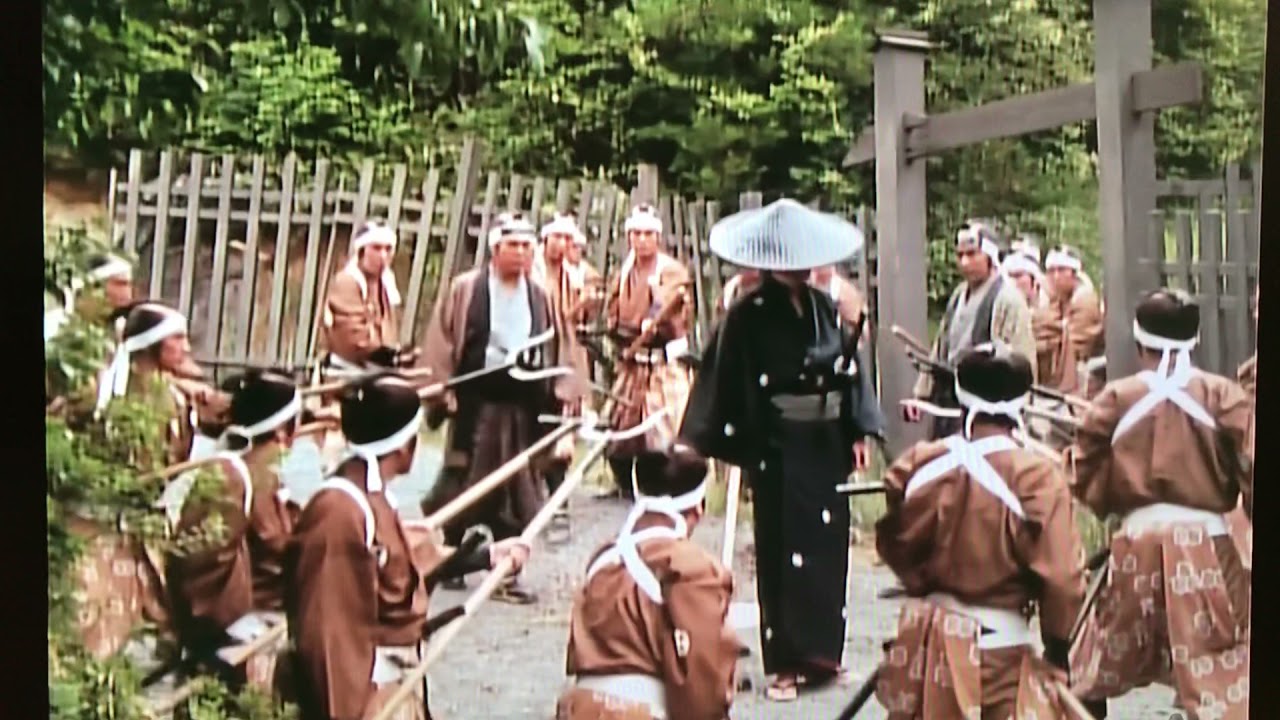 福本清三さんの代役シーン（主演の舘ひろしの代役）『素浪人無頼旅 』1991年