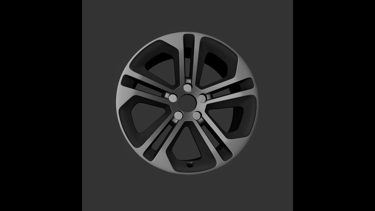 Range Rover Sport Rim Modeling in Maya