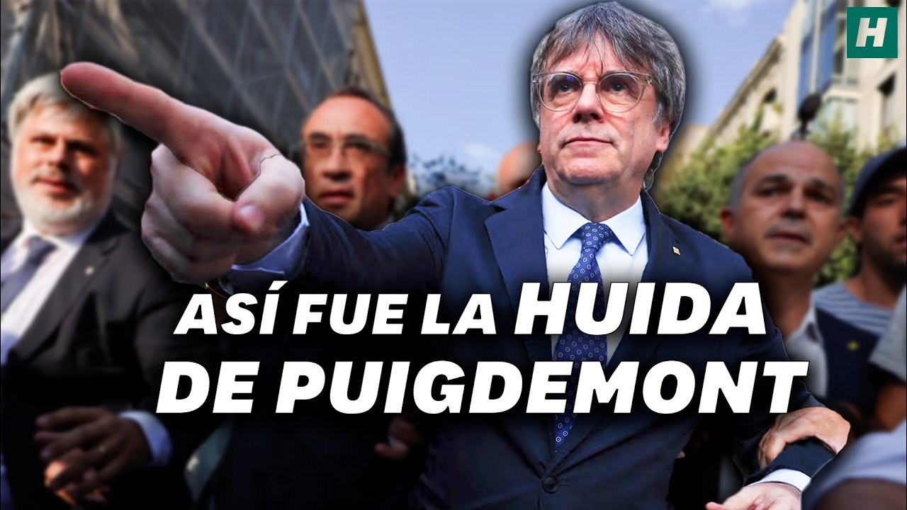 Así fue la HUIDA de PUIGDEMONT: reconstrucción PASO A PASO de la segunda fuga del EXPRESIDENT