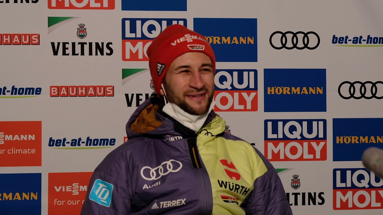 Winners Press Conference New Years Ski jumping event 2022