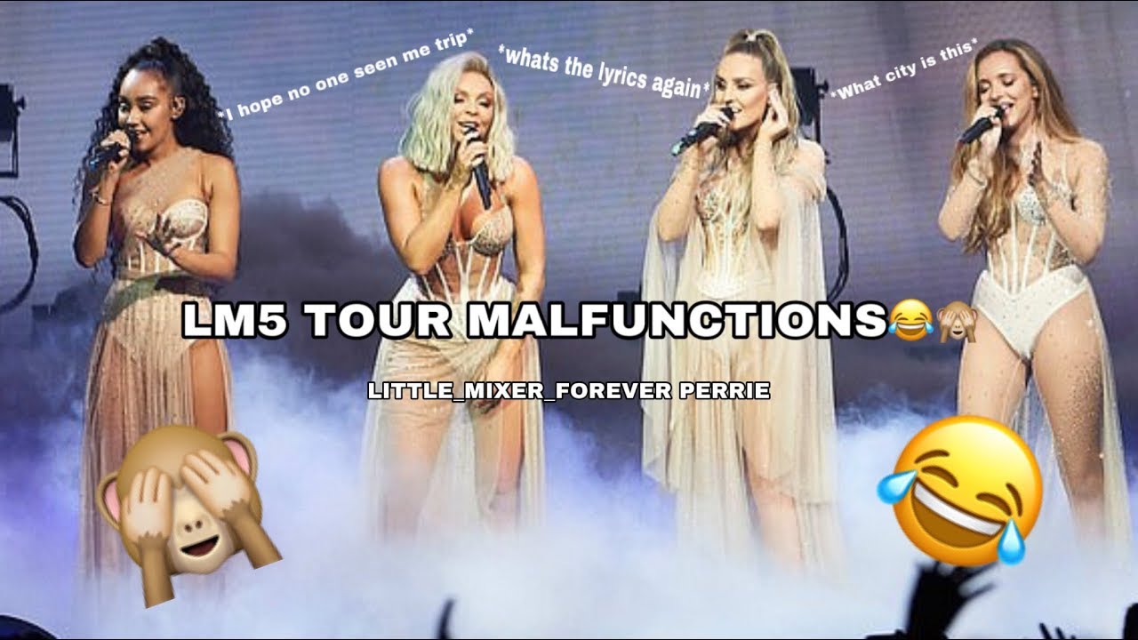 LM5 TOUR MALFUNCTIONS ( FALLS, FORGETTING LYRICS, PROP MALFUNCTIONS)