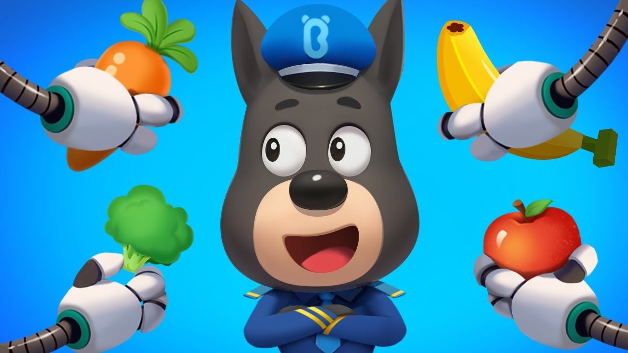 Chew Your Food | Good Eating Habits | Cartoon | Safety Rules for Kids | Sheriff Labrador