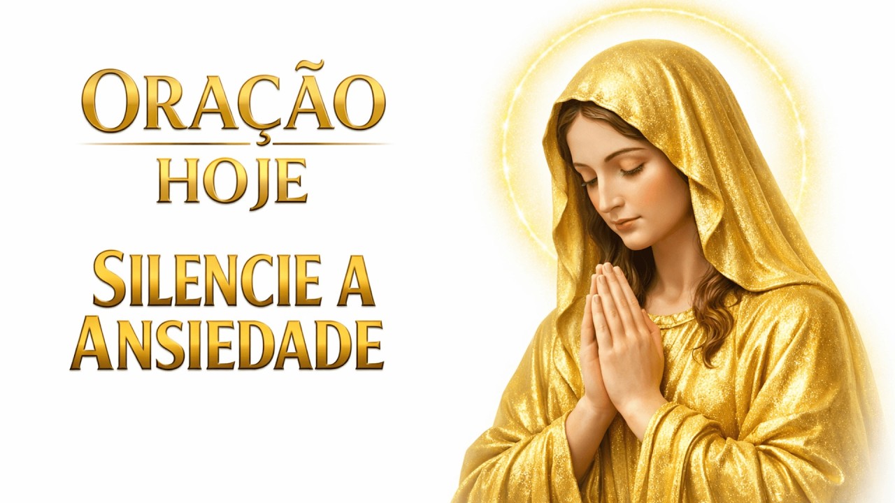ORAÇÃO PODEROSA PARA ACALMAR A ANSIEDADE E SILENCIAR A MENTE