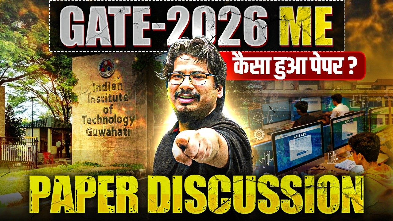 GATE 2026 Mechanical Paper Review 🔥 | Student Reactions + Paper Breakdown By Negi Sir