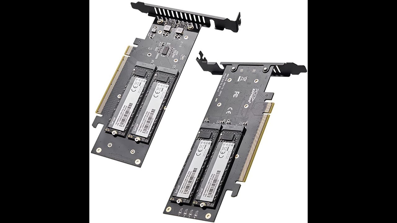 ADD 4nvme on your PC! iHyper 4 NVMe Quad NVMe SSD Adapter