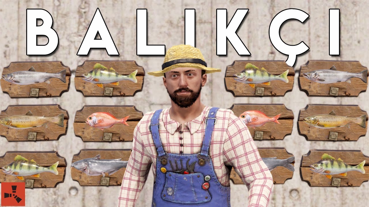 SOLO HAYATTA KALMAK İÇİN BALIKLARI KULLANDIM ! HURDA ZENGİNİ OLDUM RAİDE GELDİLER  Rust Türkçe Solo