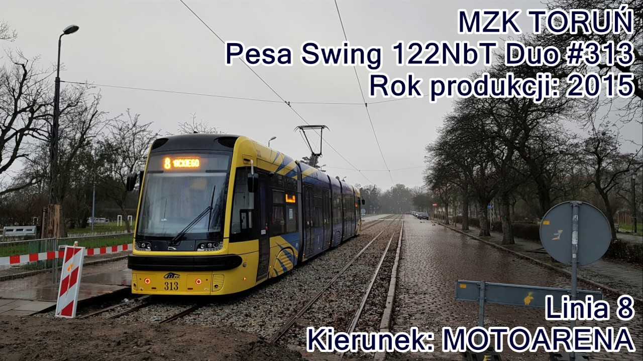 MZK Toruń - Linia 8, Pesa Swing 122NbT Duo 