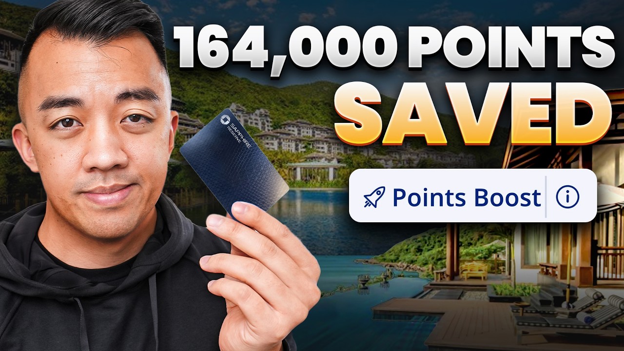 How I Save 164,000 Chase Points on a Hotel Stay (Points Boost Method)
