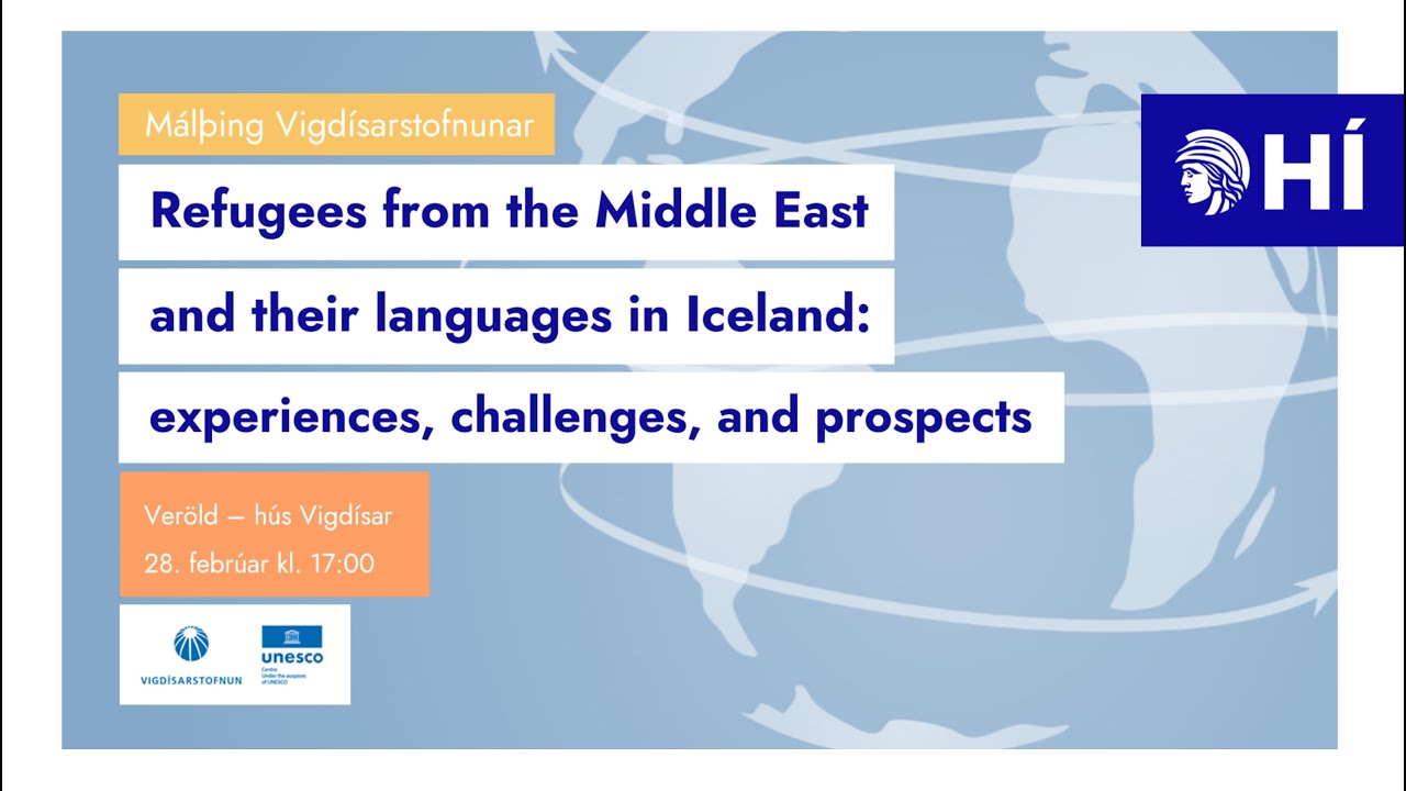 Refugees from the Middle East and their languages in Iceland: experiences, challenges, and prospects