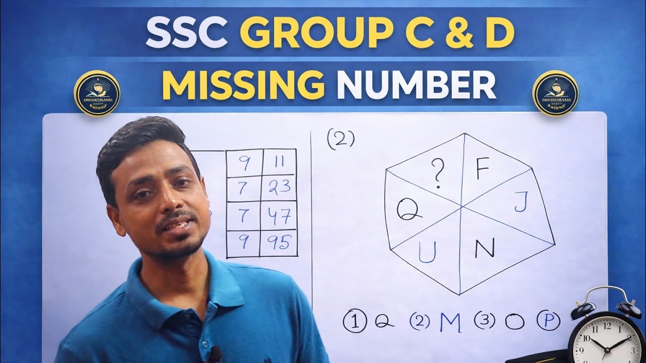 MISSING NUMBER | SSC Group C & D | Class | Easy Shortcut 