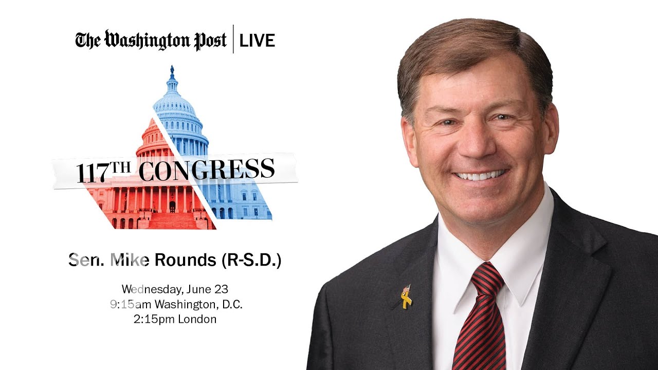 Sen. Mike Rounds (R-S.D.) (Full Stream 6/23)