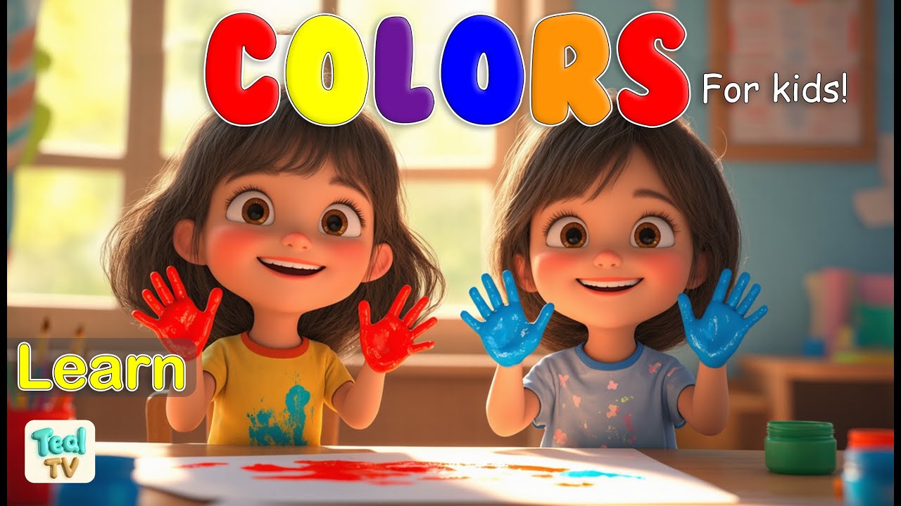 Learn Colors with Kids! 🎵 Best Song for YouTube Kids!