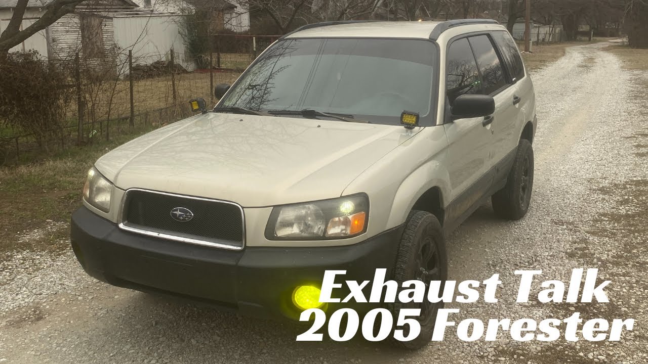 2005 Subaru Forester 2.5x Exhaust Talk (Flowmaster FlowFX)