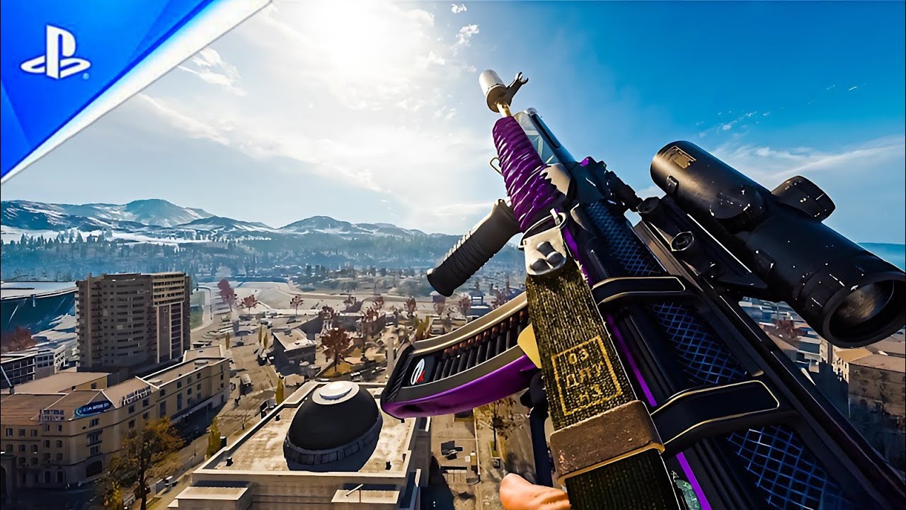 Call of Duty Warzone Verdansk Solo Win AK-74 Gameplay ( No Commentary )