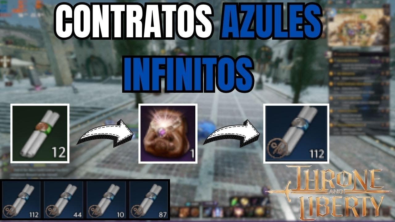 😎​COMO OBTENER CONTRATOS ABYSALLES INFINITOS🔥​ - Tibu - Throne and Liberty