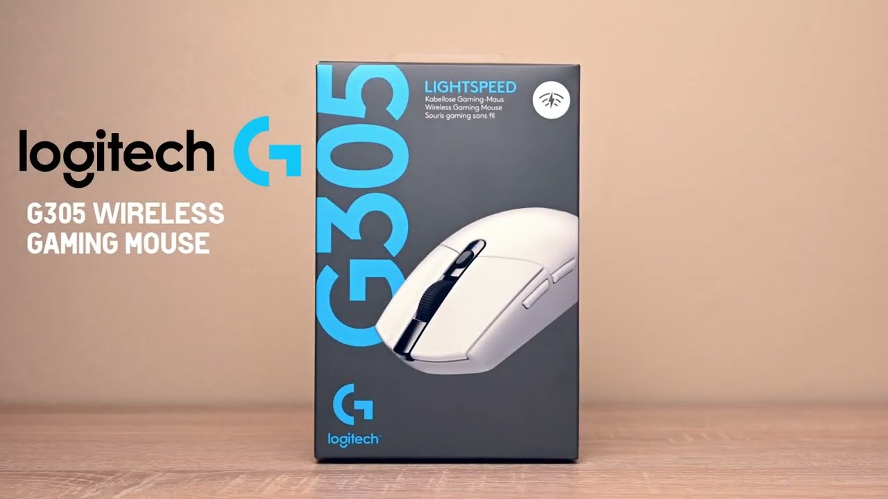 Logitech G305 Wireless Lightspeed Gaming Mouse - Unboxing and quick review