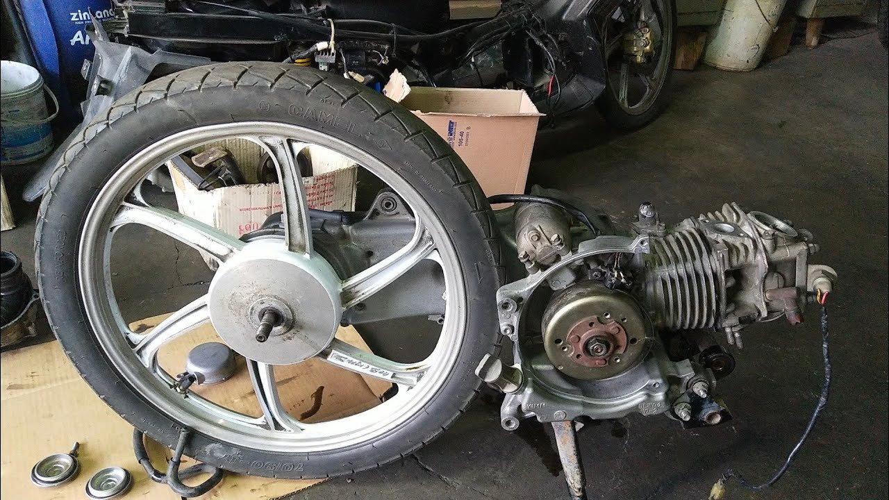 ประกอบเครื่อง Nouvo MX  👨‍🔧✌ครับ