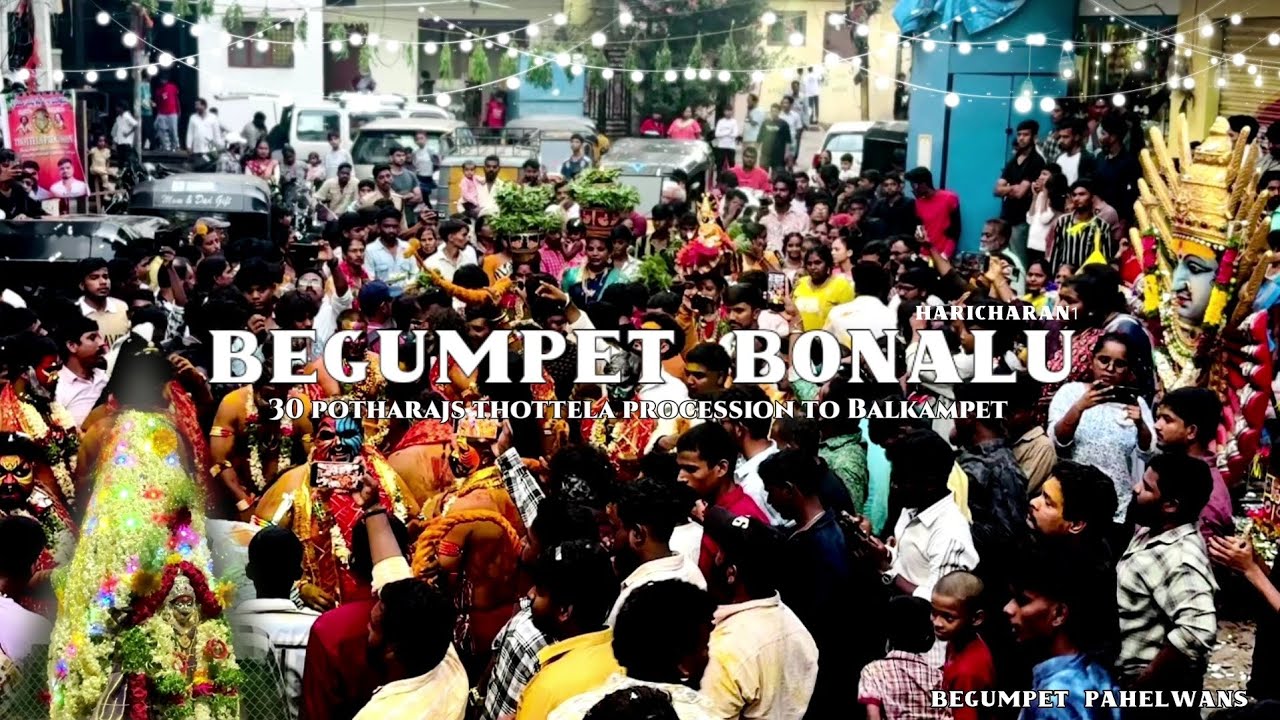 Balkampet Yellama Kalyanam | Begumpet to Balkampet Thottela Procession 2025 | Begumpet Pahelwans |
