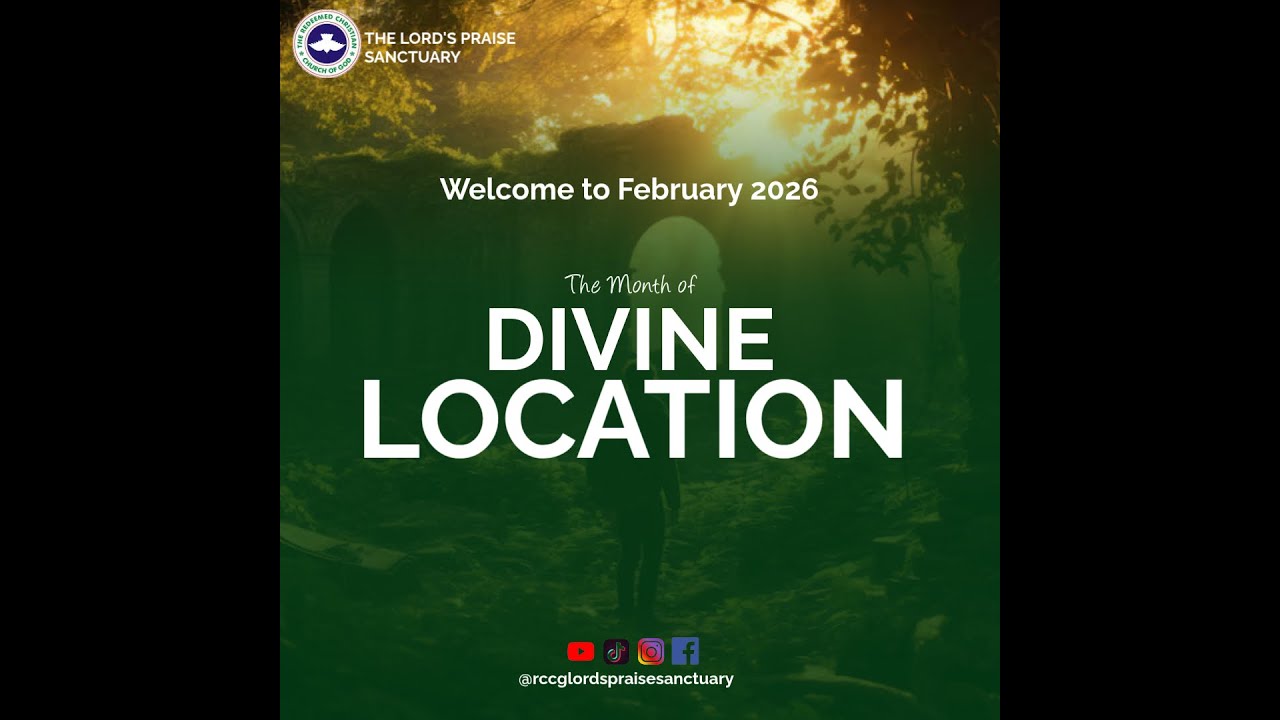 RCCG TLPS THANKSGIVING SUNDAY II FIRST SERVICE II 1ST FEBRUARY 2026 II PST. SIMON ARANONU