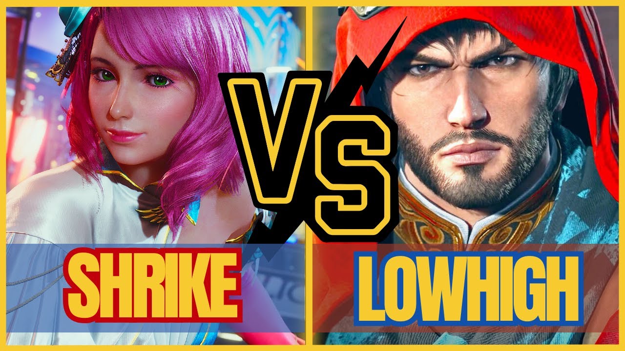 Tekken 8 -  Shrike (Alisa) vs Lowigh (Shaheen) - High Level Match T8
