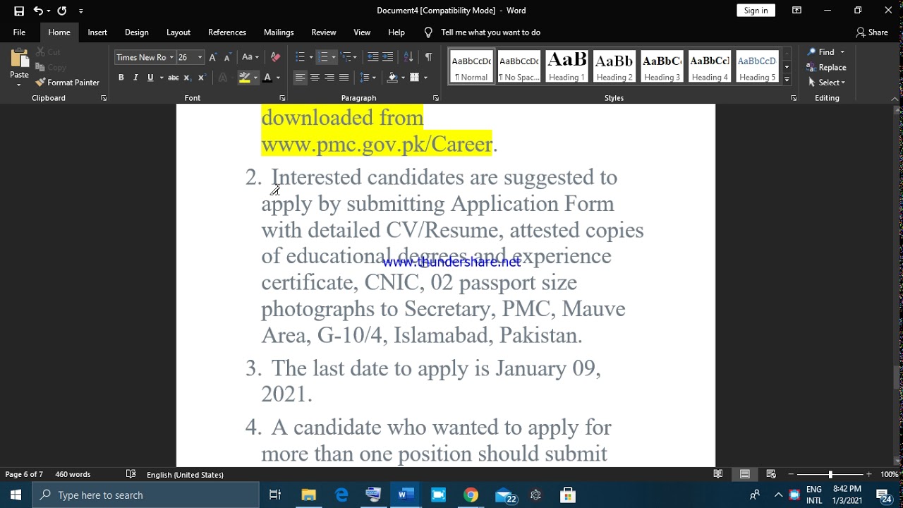 Pakistan Medical Commission Jobs 2021 PMC for Software Engineer