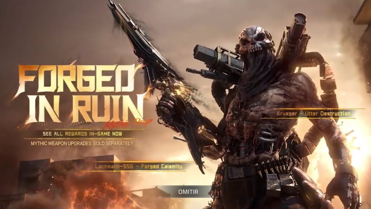 COD Mobile _ Ruleta mítica: Forjado en la ruina 