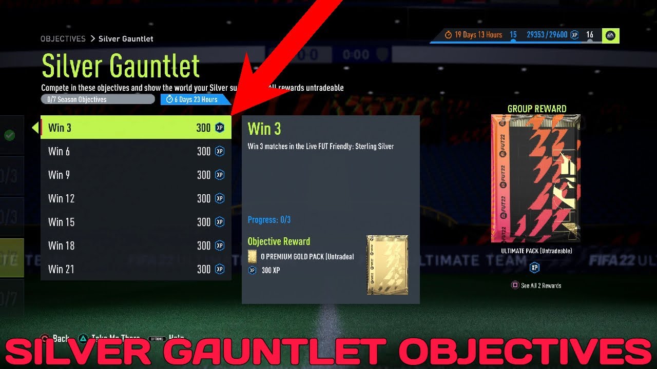 HOW TO COMPLETE SILVER GAUNTLET OBJECTIVES FAST! - FIFA 22 Ultimate Team