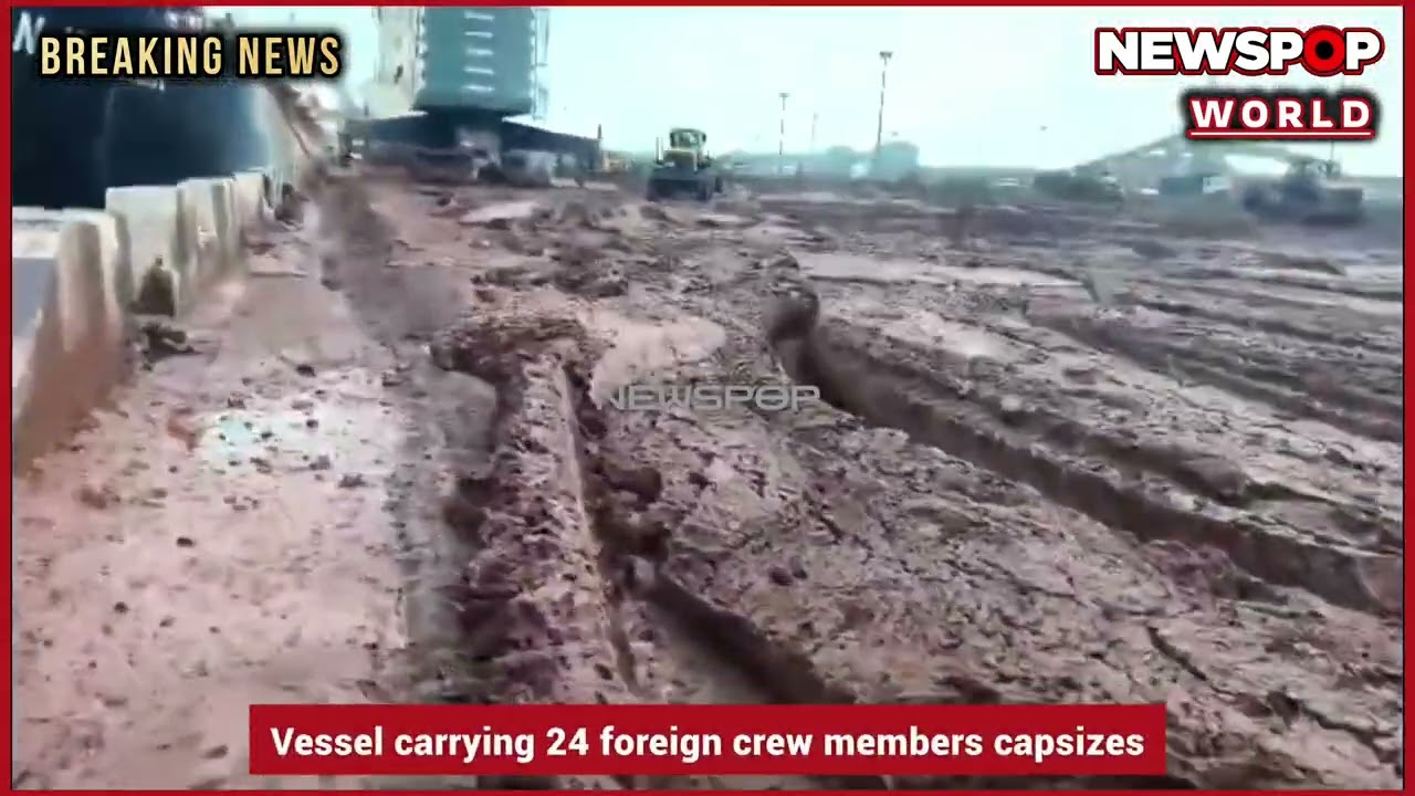Panama-flagged cargo ship carrying 24 on board sinks off Odisha coast