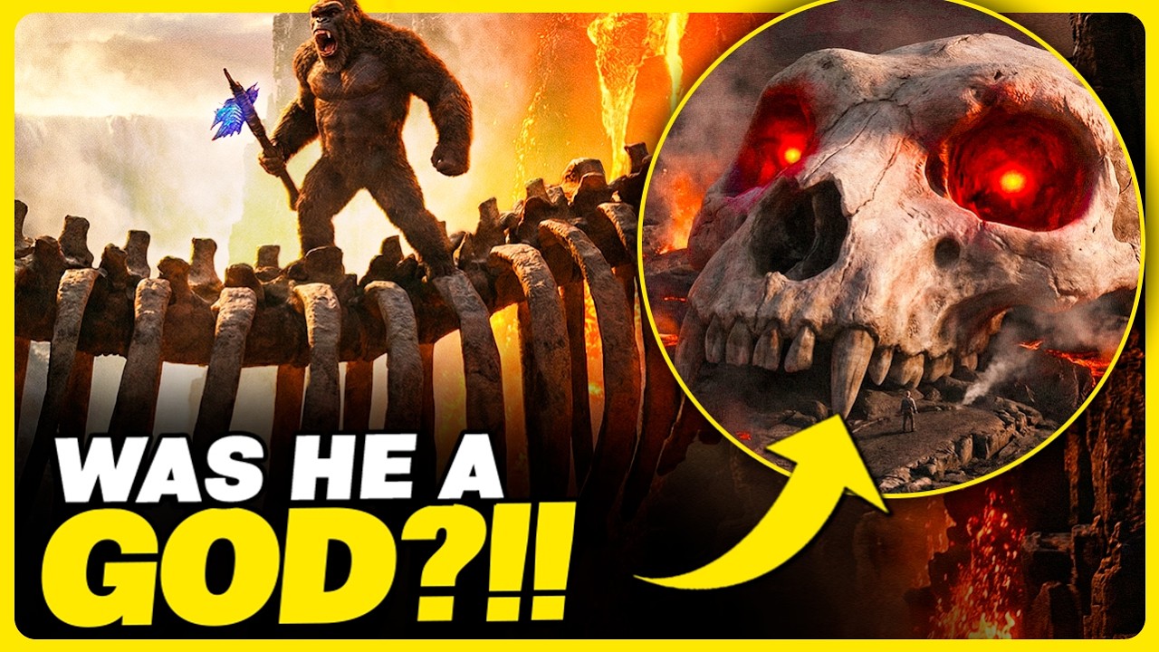 Mega Titan Skeleton EXPLAINED: The COLOSSAL Secret in Godzilla x Kong