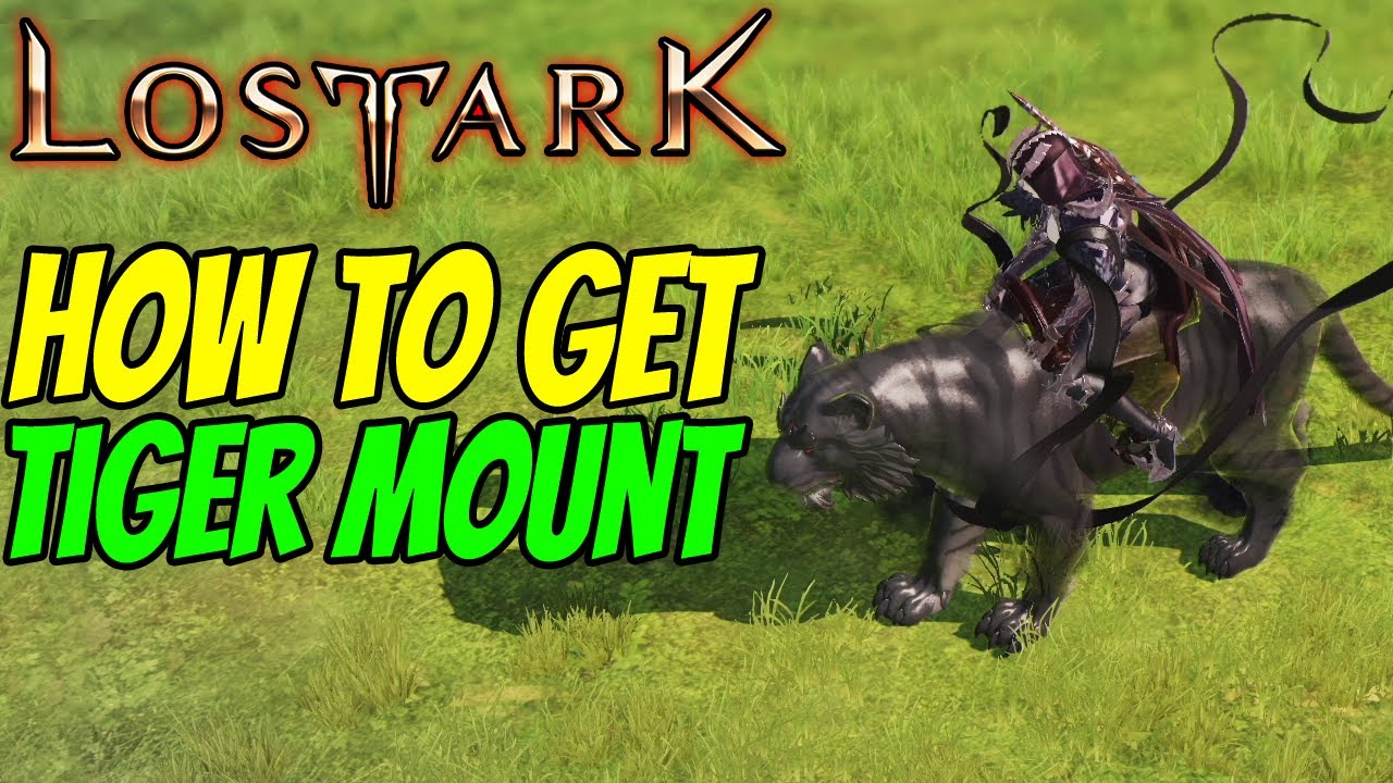 How to get NEW TIGER MOUNT in LOST ARK - Soul Vanguard