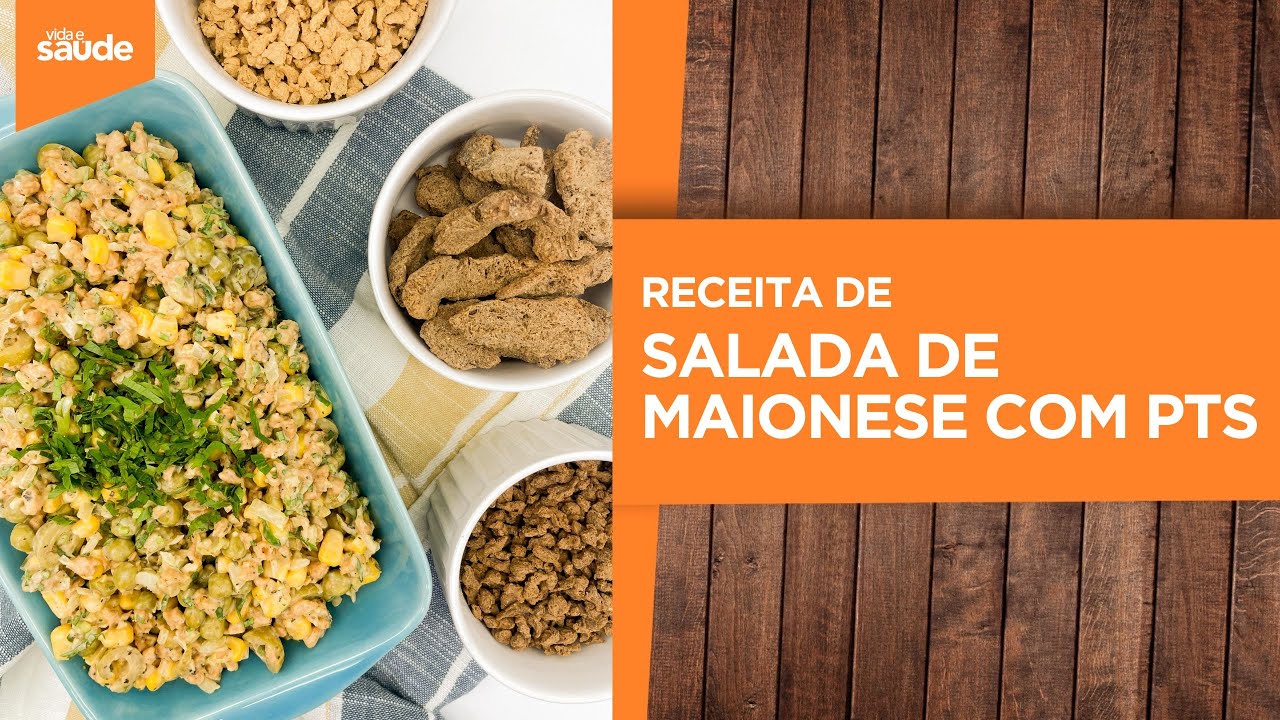 Terça na Cozinha: Festival da carne de soja - Salada de maionese com PTS (01/04/25)