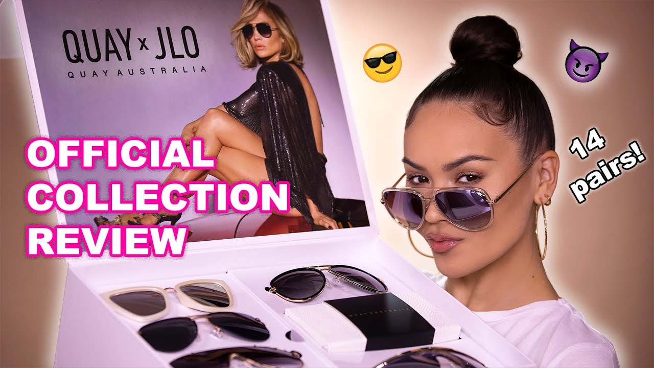 QUAY X JLO SUNGLASSES FULL COLLECTION REVIEW | Maryam Maquillage