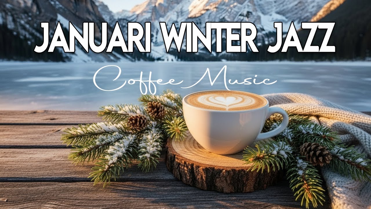 January Winter Jazz ~ Gentle Morning⛅ Jazz Cafe Music & Exquisite Bossa Nova Piano for Good Mood